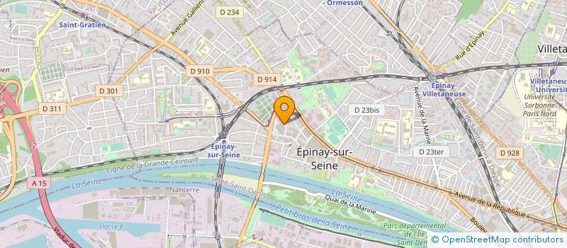 localisation de l'entreprise MONSIEUR CHEDLI BEN ATTIA à EPINAY-SUR-SEINE