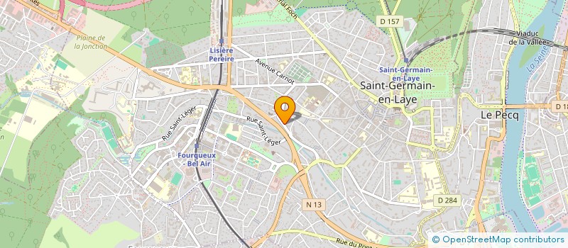 localisation de l'entreprise MONSIEUR CHEDLI BEN MASSAOUD  SAINT-GERMAIN-EN-LAYE