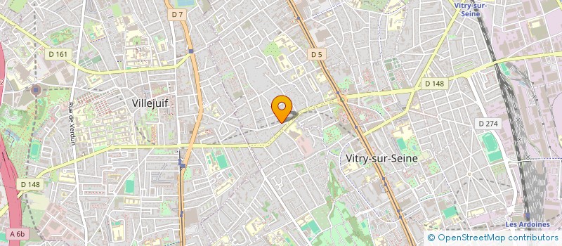 localisation de l'entreprise MONSIEUR CHEDLI EL KHODJA à VITRY-SUR-SEINE