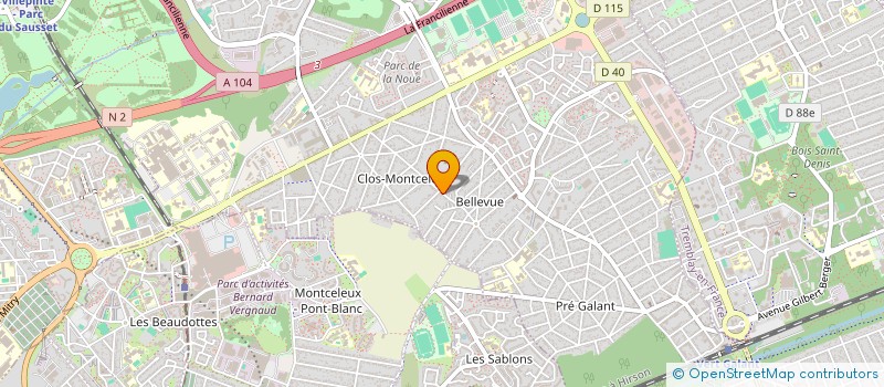 localisation de l'entreprise MONSIEUR CHEDLI GHRAB à VILLEPINTE