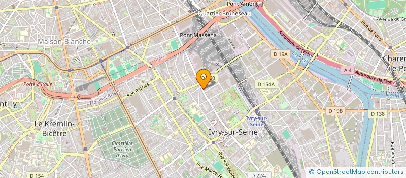 localisation de l'entreprise MONSIEUR CHEDLI YAKHLEF à IVRY-SUR-SEINE