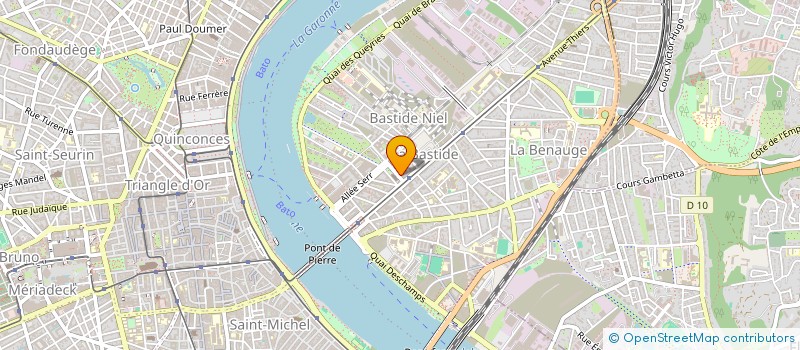 localisation de l'entreprise MONSIEUR CHEDLY JAAFAR  BORDEAUX