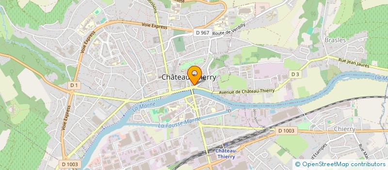 localisation de l'entreprise MONSIEUR CHEDLY KORBI à CHATEAU-THIERRY