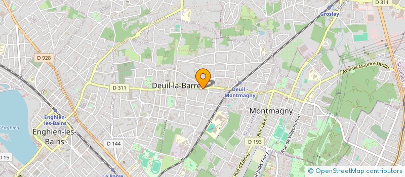 localisation de l'entreprise MONSIEUR CHEEMA ZULFIQAR AFZAL  DEUIL-LA-BARRE