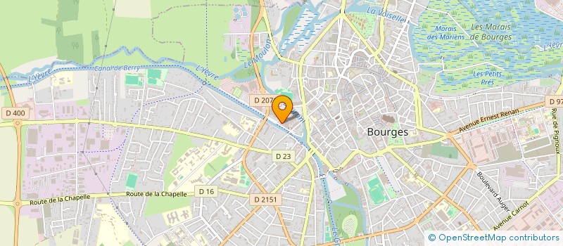 localisation de l'entreprise MONSIEUR CHEICHINE NIAKATE  BOURGES