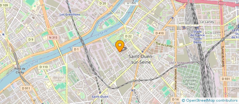 localisation de l'entreprise MONSIEUR CHEICK-ABDOUL TRAORE à SAINT-OUEN-SUR-SEINE
