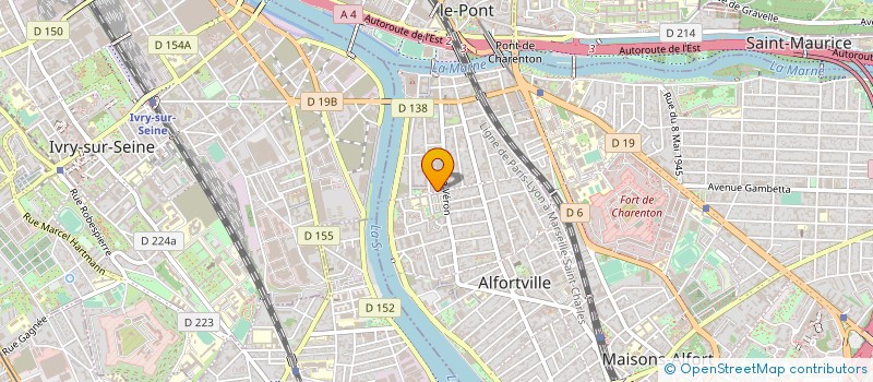 localisation de l'entreprise MONSIEUR CHEICK AHMADOU DIAKHABY à ALFORTVILLE