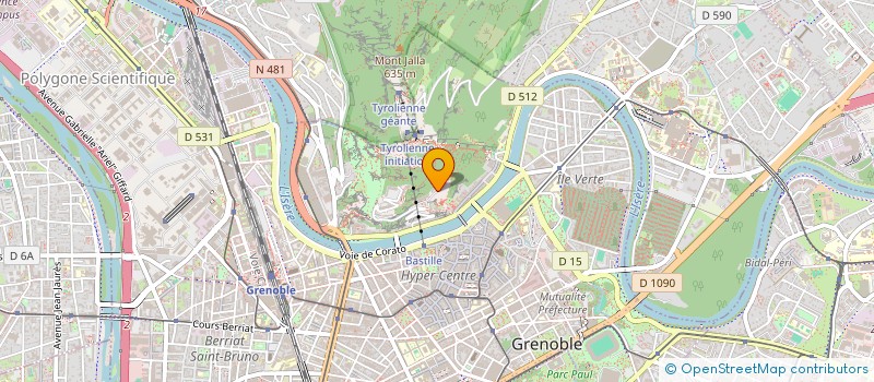 localisation de l'entreprise MONSIEUR CHEICK BAMBARA  GRENOBLE