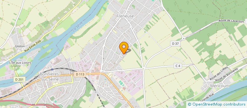 localisation de l'entreprise MONSIEUR CHEICK COULIBALY  FRENEUSE