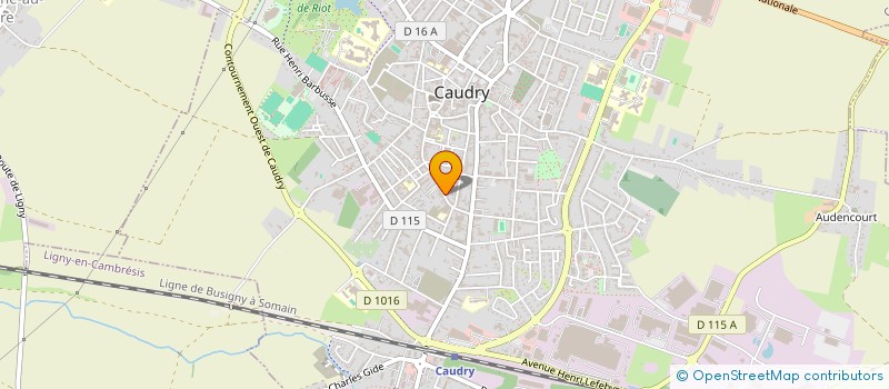 localisation de l'entreprise MONSIEUR CHEICK DIARRA  CAUDRY