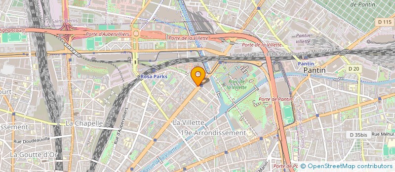 localisation de l'entreprise MONSIEUR CHEICK DIARRA  PARIS