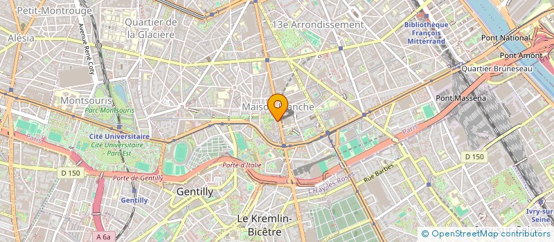 localisation de l'entreprise MONSIEUR CHEICK DIOMANDE  PARIS