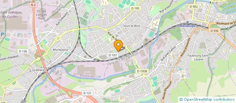 localisation de l'entreprise MONSIEUR CHEICK DJIBRIL CAMARA  LOUVROIL