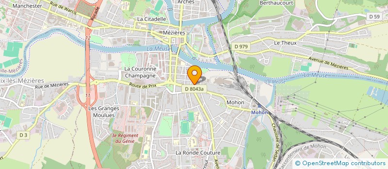 localisation de l'entreprise MONSIEUR CHEICK DOUMBOUYA  CHARLEVILLE MEZIERES