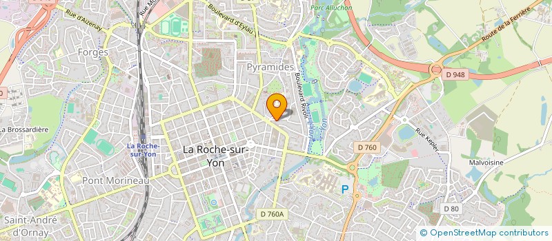 localisation de l'entreprise MONSIEUR CHEICK GASSAMA à LA ROCHE-SUR-YON