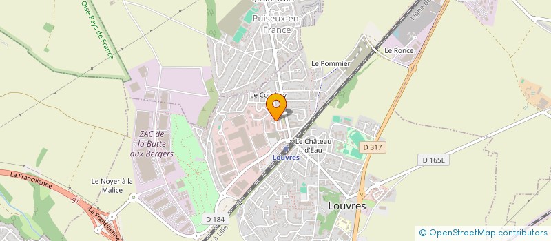 localisation de l'entreprise MONSIEUR CHEICK GOITA à LOUVRES