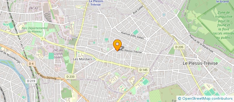 localisation de l'entreprise MONSIEUR CHEICK KARAMOKO FOFANA  CHAMPIGNY-SUR-MARNE