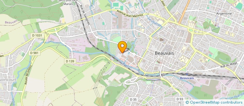 localisation de l'entreprise MONSIEUR CHEICK KEITA  BEAUVAIS