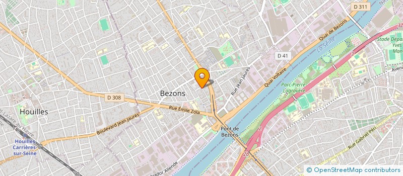 localisation de l'entreprise MONSIEUR CHEICK KONATE  BEZONS