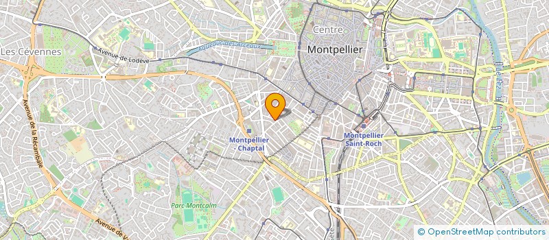 localisation de l'entreprise MONSIEUR CHEICK KONE  MONTPELLIER