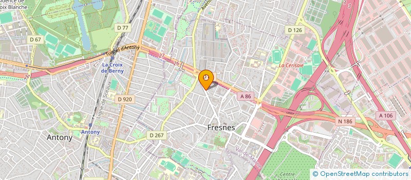 localisation de l'entreprise MONSIEUR CHEICK KONE  FRESNES