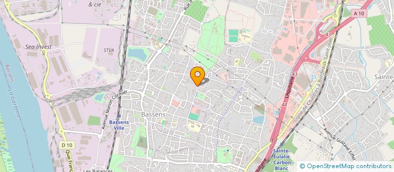 localisation de l'entreprise MONSIEUR CHEICK KOUMARE  BASSENS