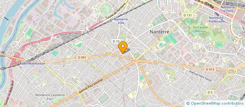 localisation de l'entreprise MONSIEUR CHEICK MOHAMED TRAORE  NANTERRE