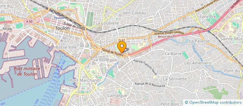 localisation de l'entreprise MONSIEUR CHEICK OUATTARA à TOULON