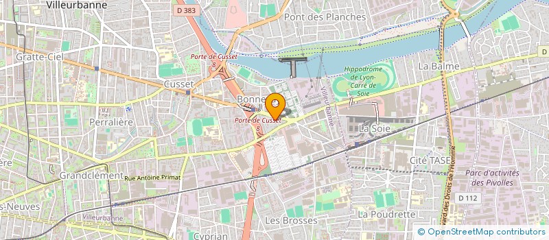 localisation de l'entreprise MONSIEUR CHEICK OUMAR DIARRA  VILLEURBANNE