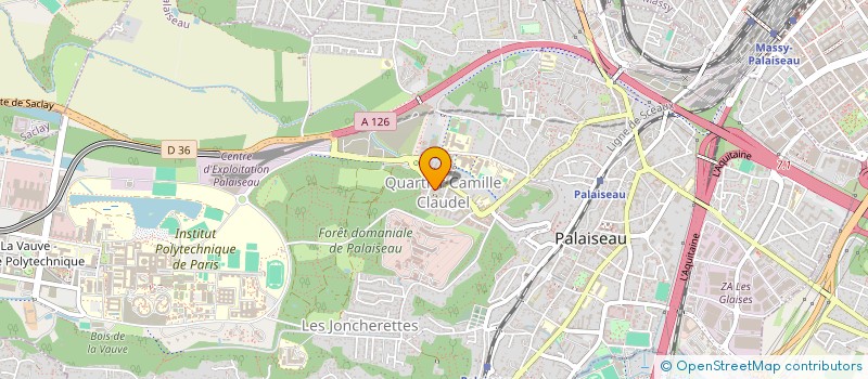 localisation de l'entreprise MONSIEUR CHEICK-OUMAR KEITA  PALAISEAU