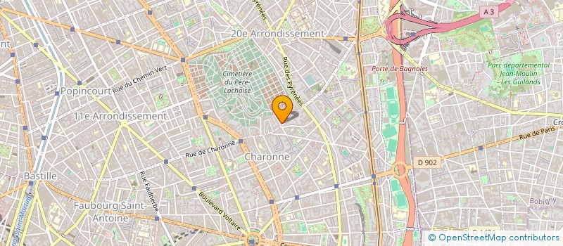 localisation de l'entreprise MONSIEUR CHEICK SOUMAHORO  PARIS