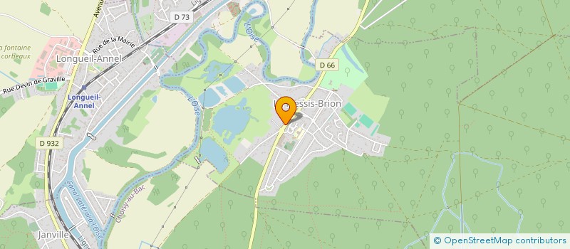 localisation de l'entreprise MONSIEUR CHEICK TRAORE  LE PLESSIS-BRION