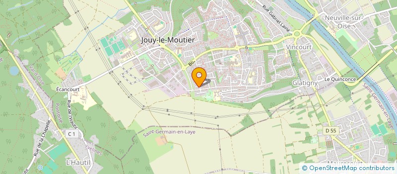 localisation de l'entreprise MONSIEUR CHEICKME KONTE à JOUY-LE-MOUTIER