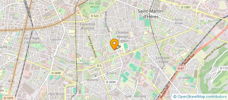 localisation de l'entreprise MONSIEUR CHEICKNA KANE  GRENOBLE