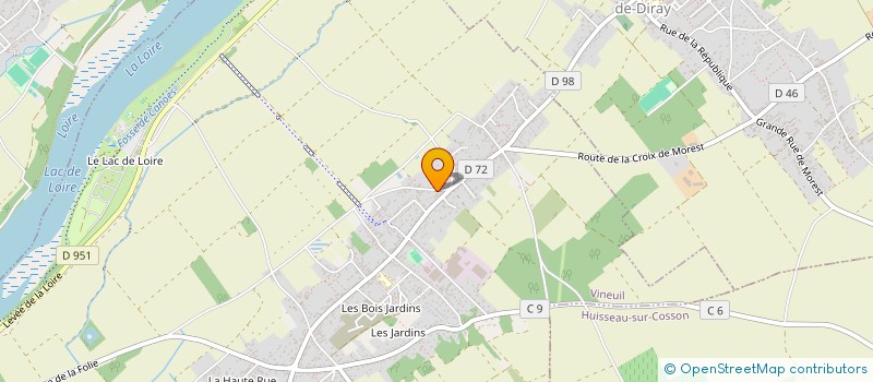 localisation de l'entreprise MONSIEUR CHEICKNE BARADJI  BLOIS