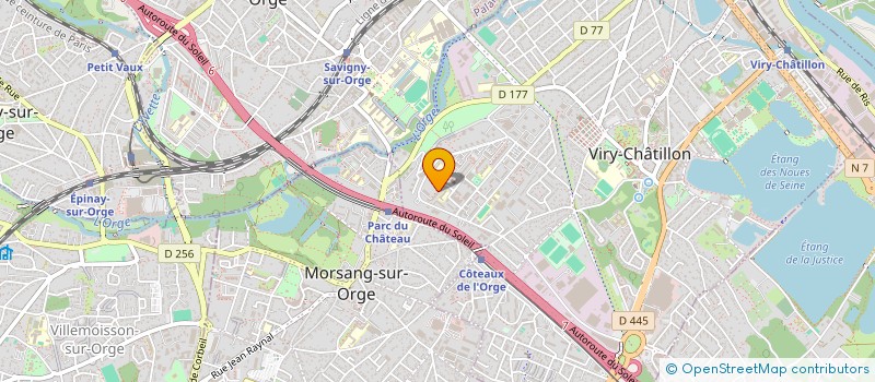 localisation de l'entreprise MONSIEUR CHEICKNE COULIBALY à VIRY-CHATILLON