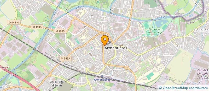 localisation de l'entreprise MONSIEUR CHEICKNE DOUCARA  ARMENTIERES