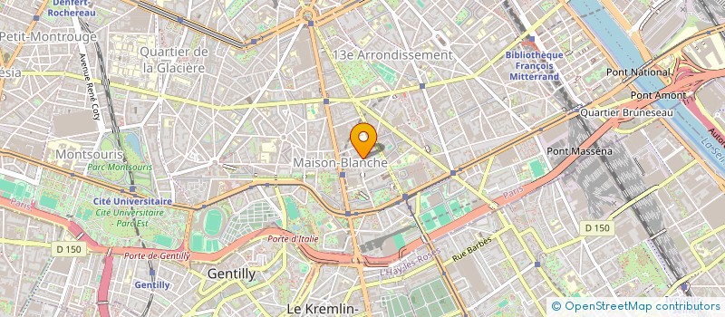 localisation de l'entreprise MONSIEUR CHEICKNE KONE  PARIS