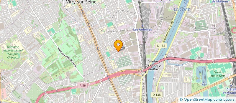 localisation de l'entreprise MONSIEUR CHEICKNE NIAKATE  VITRY-SUR-SEINE