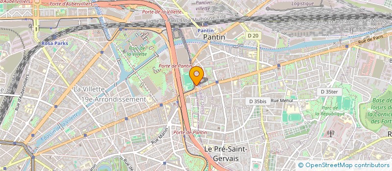 localisation de l'entreprise MONSIEUR CHEICKNE SAMASSA à PANTIN
