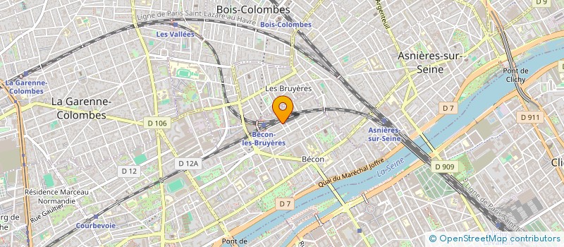 localisation de l'entreprise MONSIEUR CHEICKNE TRAORE à COURBEVOIE