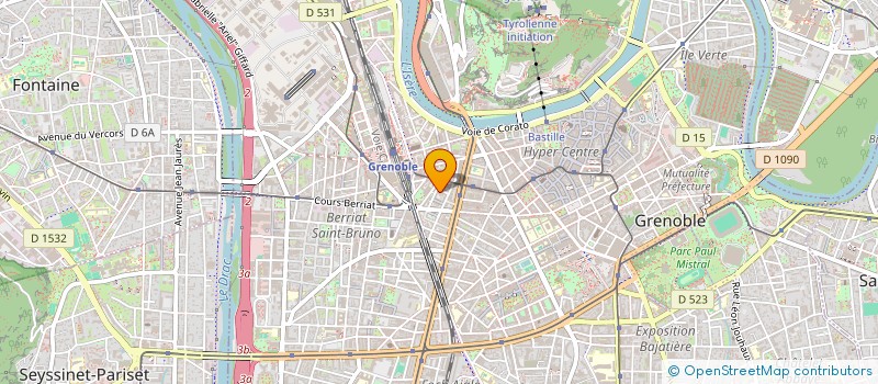 localisation de l'entreprise MONSIEUR CHEIK DOUMBOUYA  GRENOBLE