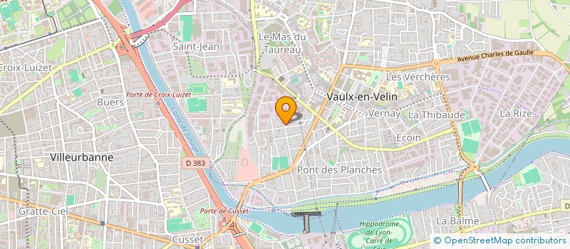 localisation de l'entreprise MONSIEUR CHEIK NAZAR  VAULX-EN-VELIN