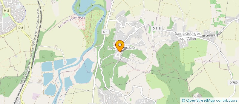 localisation de l'entreprise MONSIEUR CHEIK ZOGLI  LA ROCHE-NOIRE