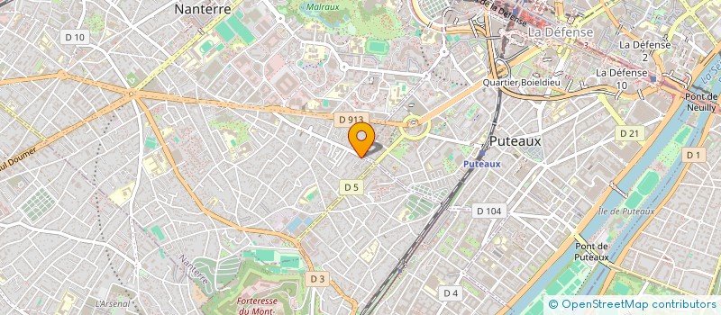 localisation de l'entreprise MONSIEUR CHEIKC SLIMANI  NANTERRE