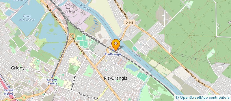 localisation de l'entreprise MONSIEUR CHEIKH AHMED TIDIANE CISSE à RIS-ORANGIS