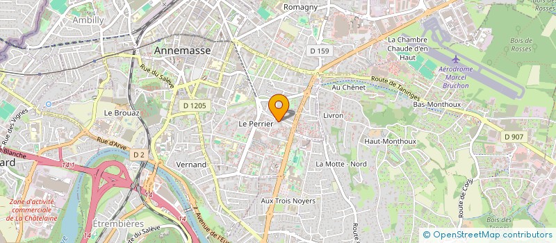 localisation de l'entreprise MONSIEUR CHEIKH AIDARA à ANNEMASSE