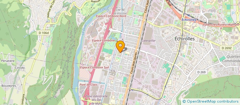 localisation de l'entreprise MONSIEUR CHEIKH ALOUACH à ECHIROLLES