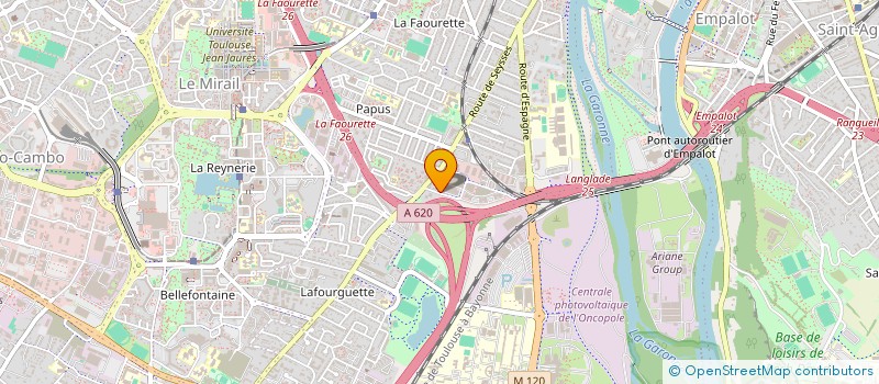 localisation de l'entreprise MONSIEUR CHEIKH BENNEKLA  TOULOUSE