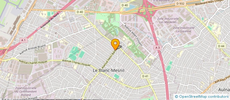 localisation de l'entreprise MONSIEUR CHEIKH BEYE à LE BLANC-MESNIL